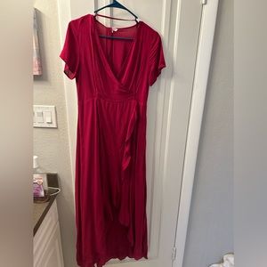 Pink Lilly maxi dress!